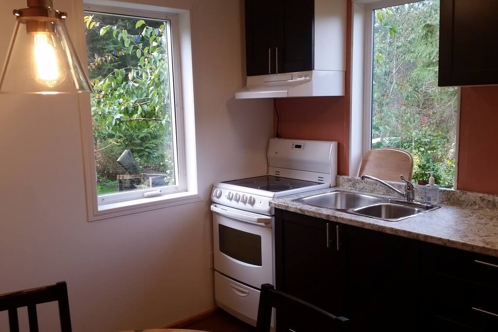 Kitchen From Dining Area