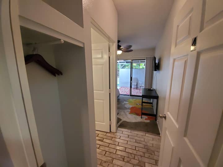 Looking in to room # 4