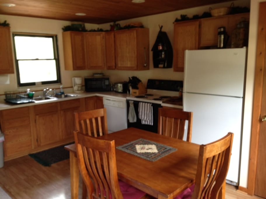 Kitchen with all the utensils needed