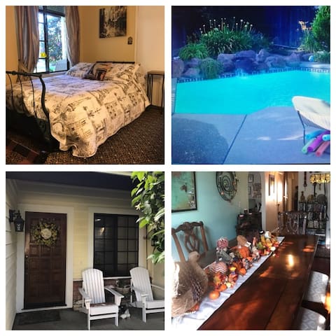 Cozy private rooms near Downtown/airport/Bus/train