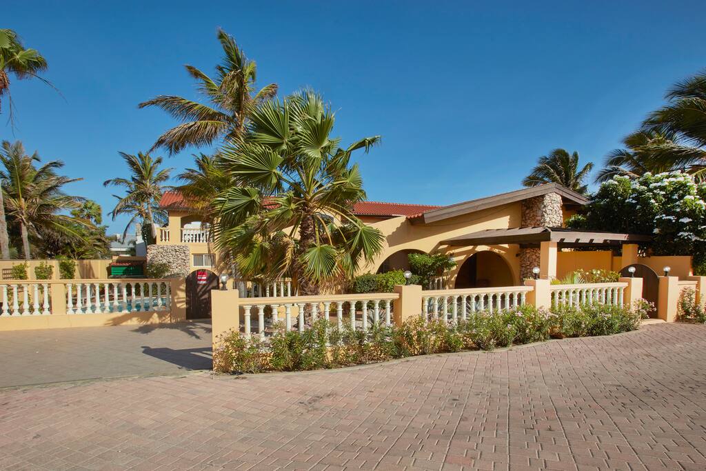 Front View of Villa