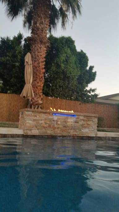 Water/fire feature