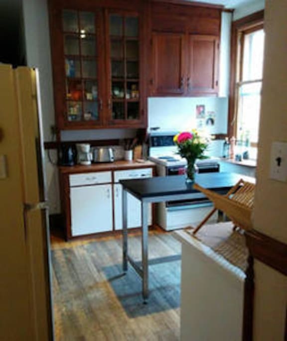 Common area: the kitchen