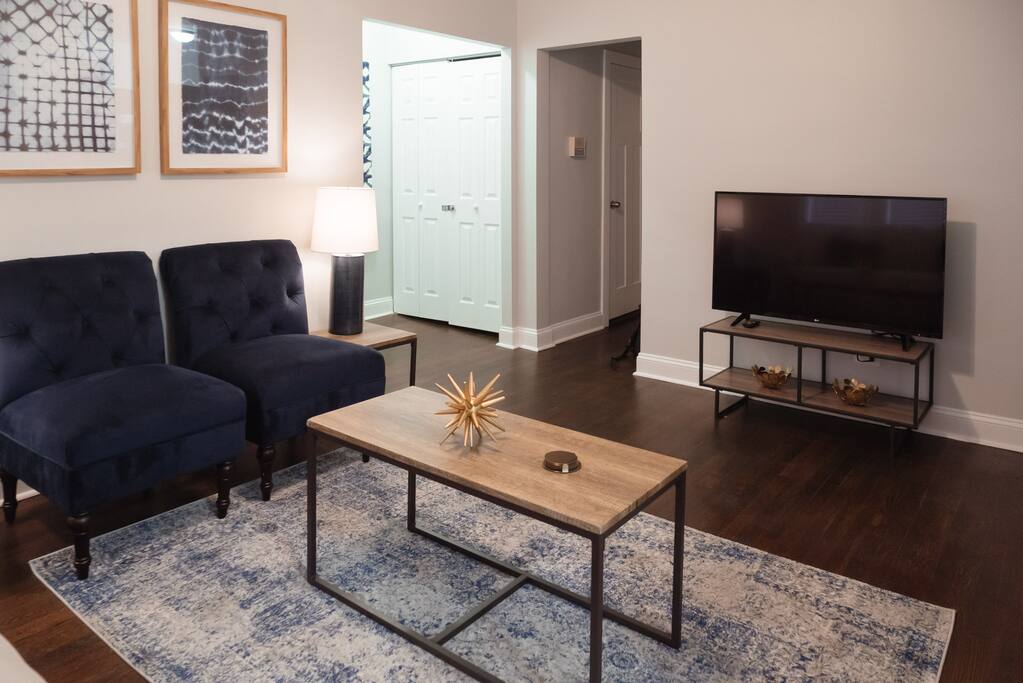 Chill out and binge on that new season - Our 43" HD TV has unlimited Netflix streaming