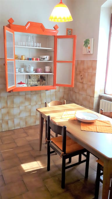 Well equipped kitchen-dining zone / cucina ben attrezzata- zona pranzo