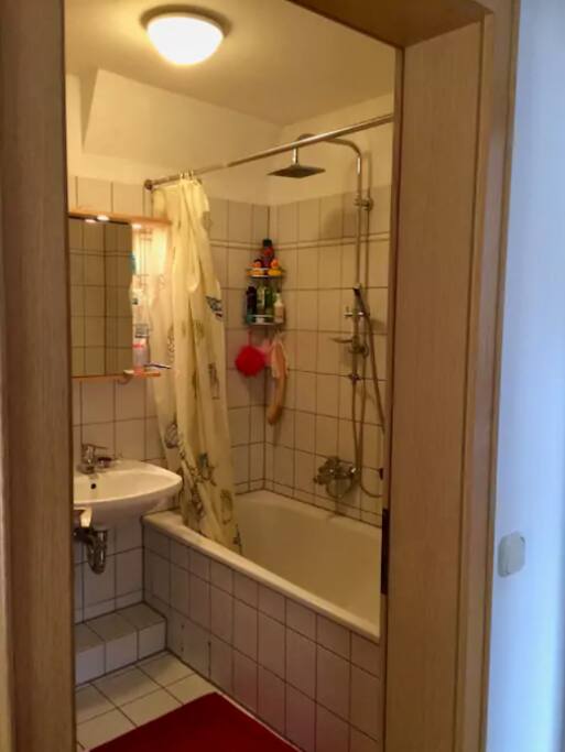 the bathroom, clean and simple