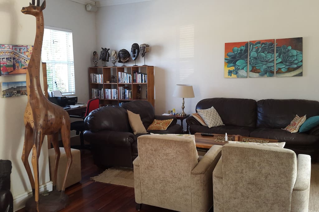 Casual living...office area & TV Lounge
