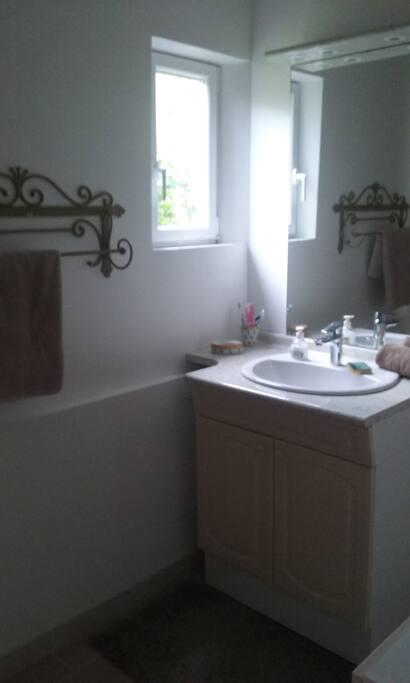 la salle de douche