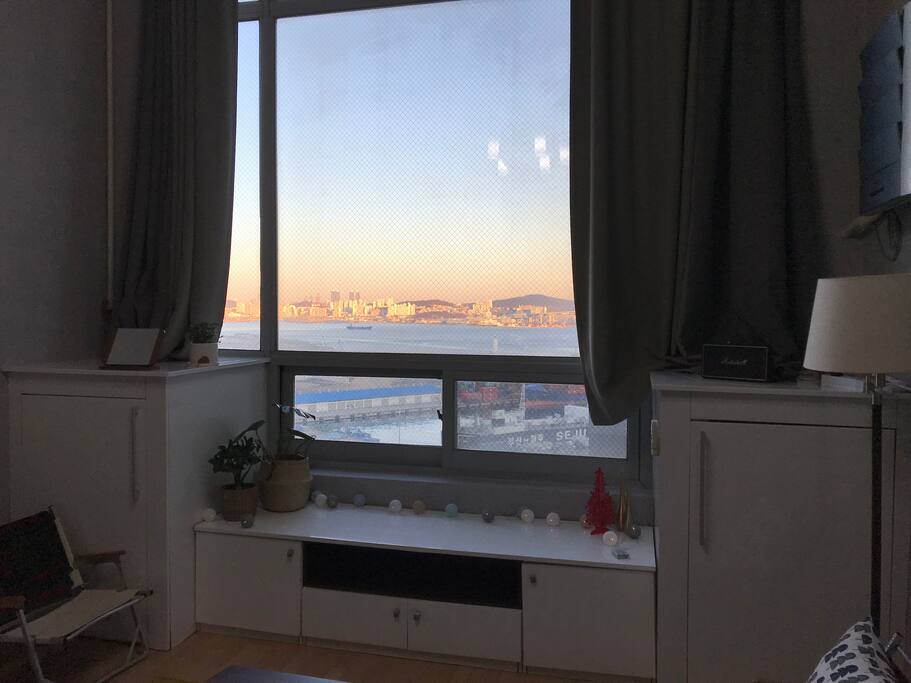 Sunset from the window