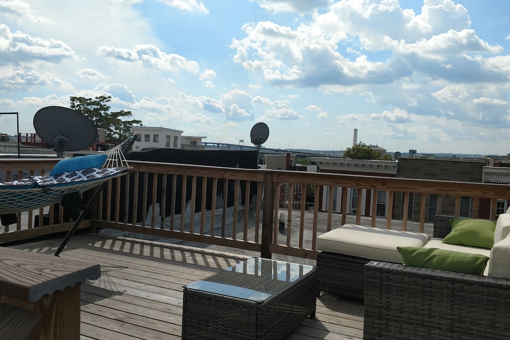 Additional roof deck view