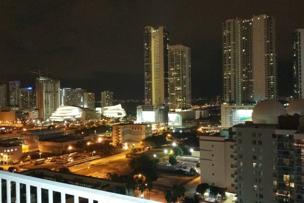 Balcony Night View
