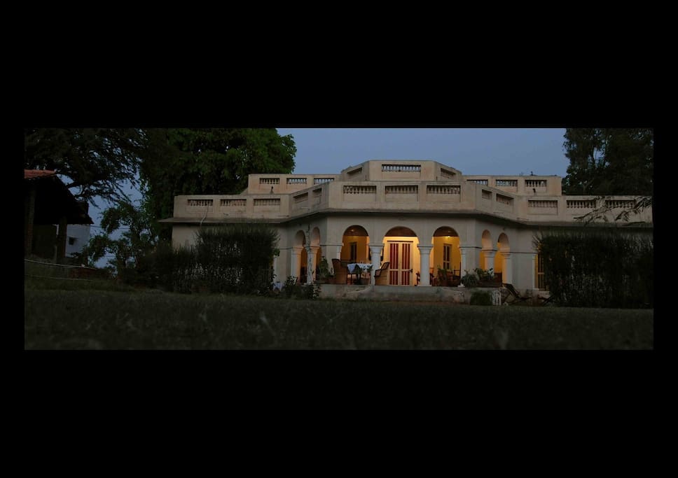 A look on the property in the evening