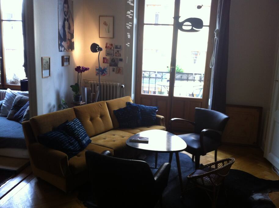 salon - bureau (canapé-lit 1 place)