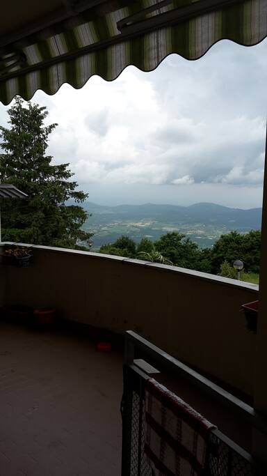 Vista dalla terrazza esclusiva