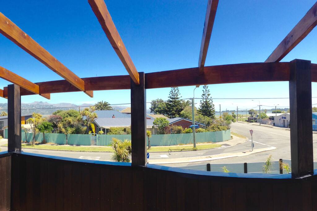 Amazing view from private deck.