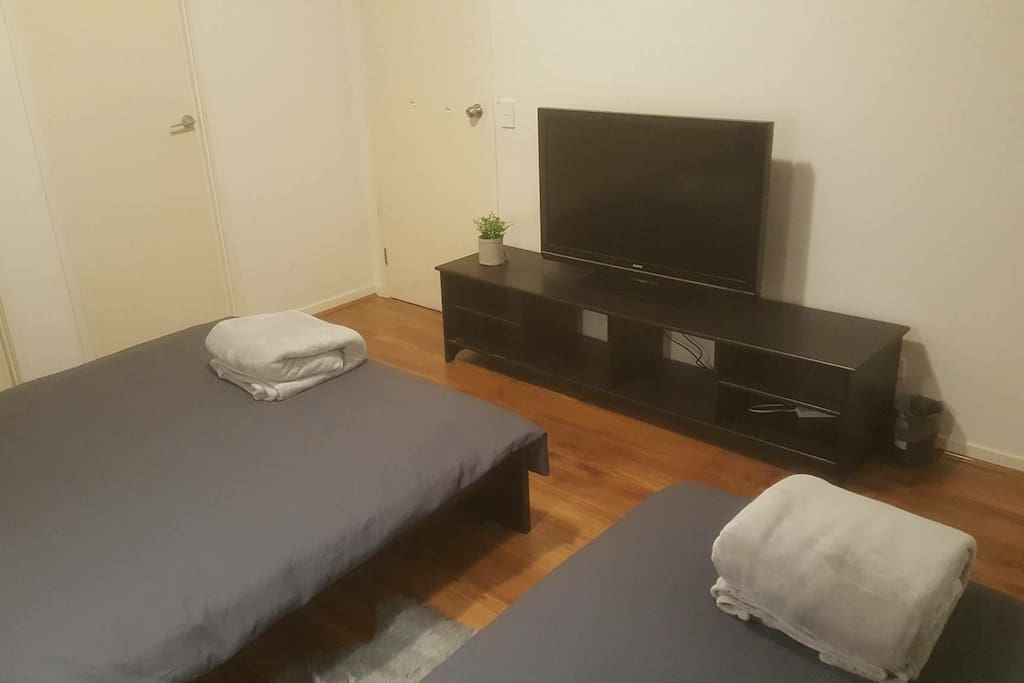 Master room with TV