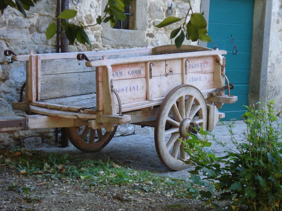 vecchio carro agricolo