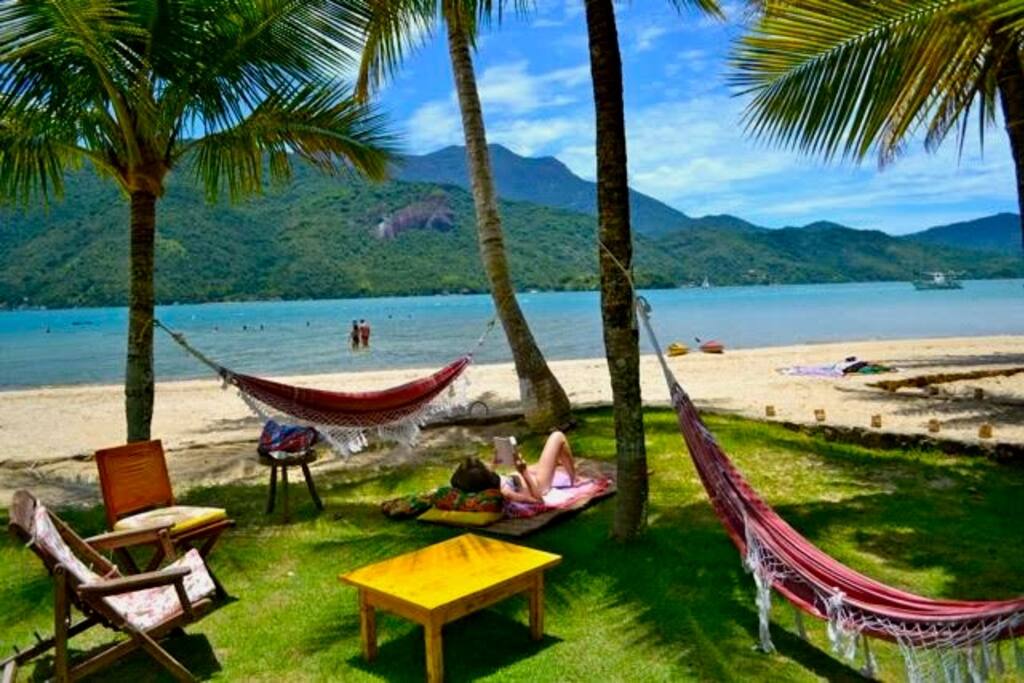 Area Comum em frente ao mar