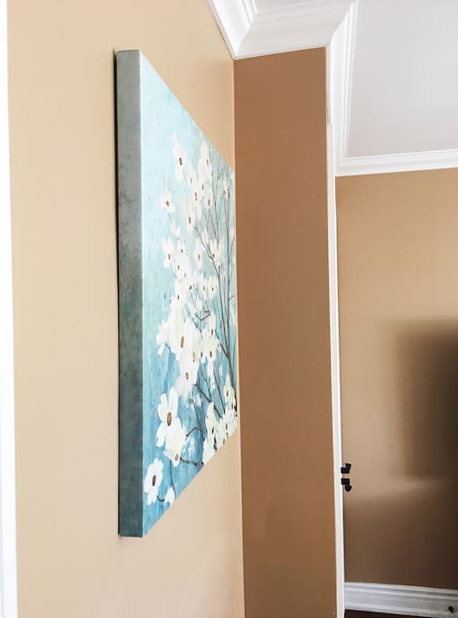 Nice paint and beautiful wall