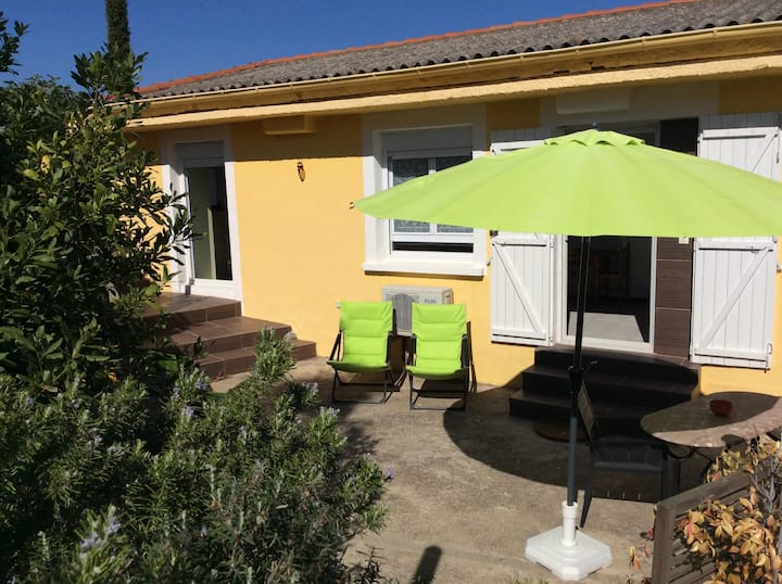 Port Vendres: house+terrace+garden+parking
