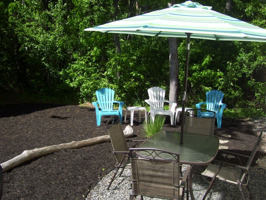 Dine Al Fresco - in the private outdoor area!