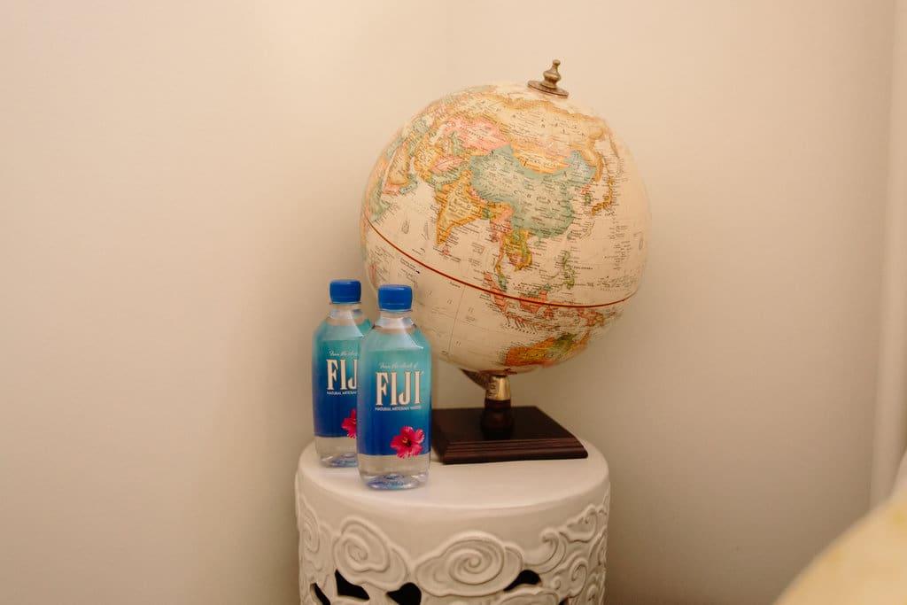 Complimentary Water on Arrival
