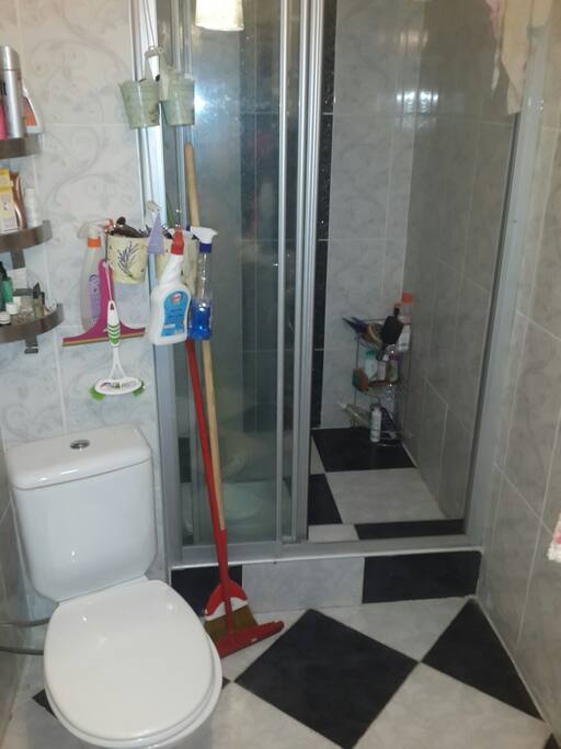 Our bathroom is big and most importantly clean