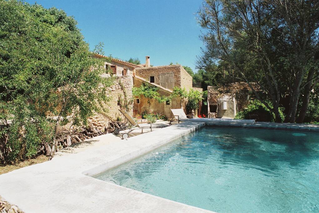 Salt pool of 10x5m