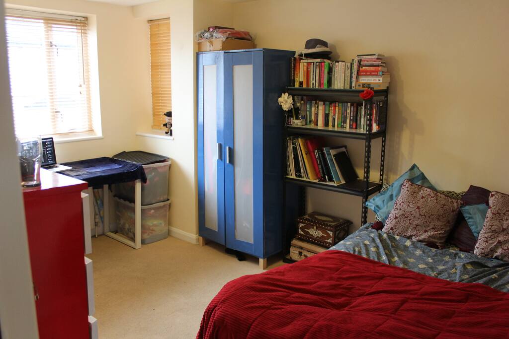 Big windows and lots of space.