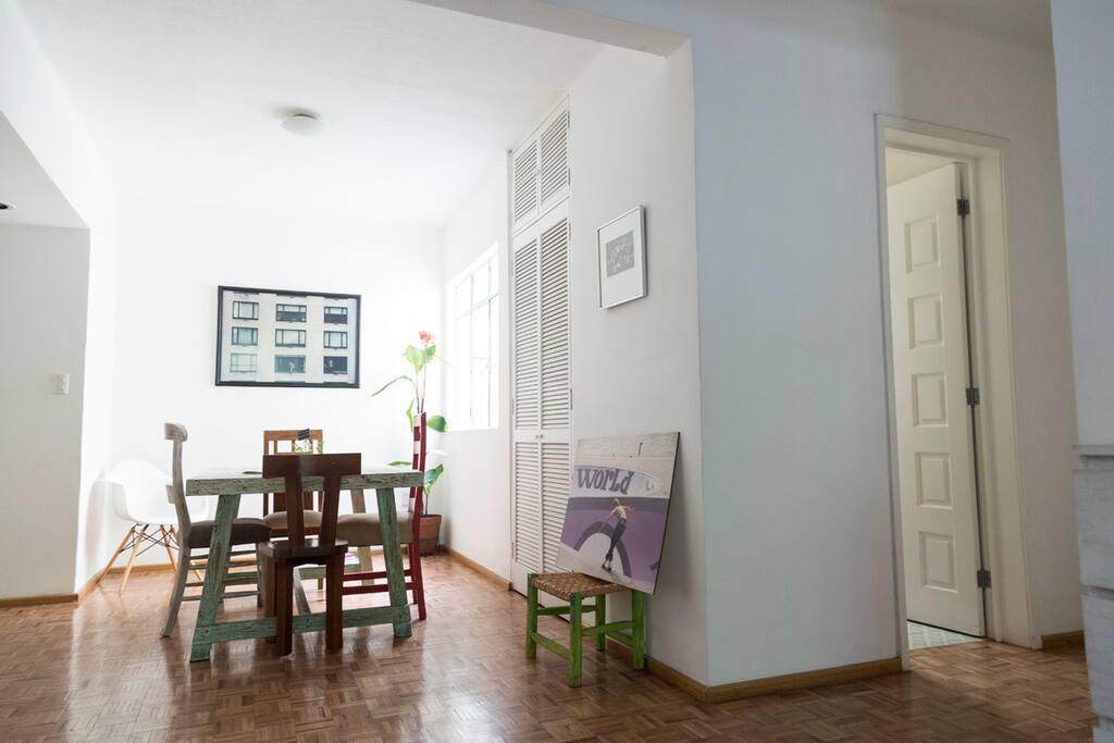 Beautiful parquet floor