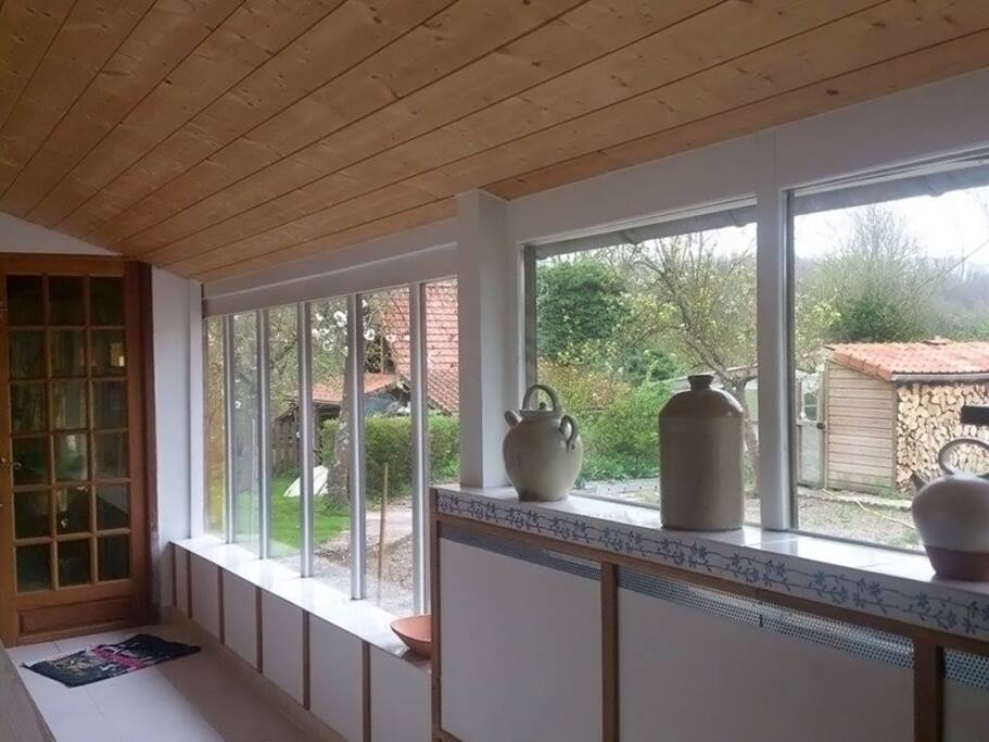 Entée du gîte
