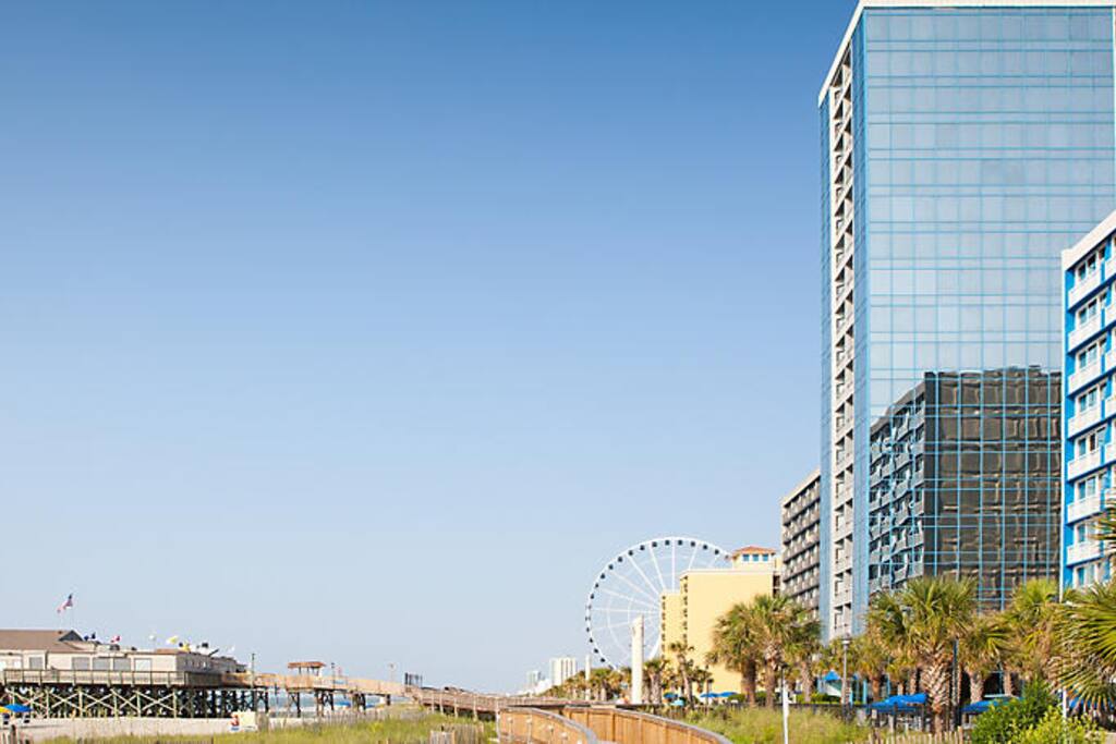 Right on the oceanfront
