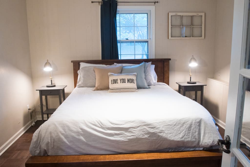 Our guests rave about how comfortable this bed is.