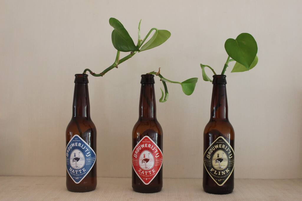 The Amsterdam brouwerij is a 10min cycle away...