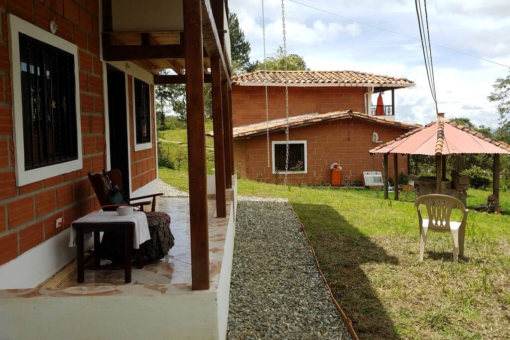 Have breakfast looking at the beauty of nature. all pure and peaceful. very quiet nice neighbors. Everyone in Santa Elena is tourist friendly.