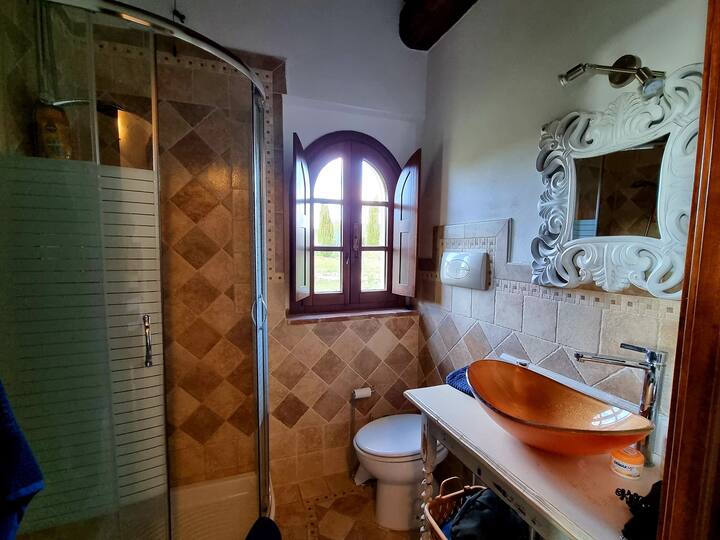 tuscan house with fantastic panoramisch views