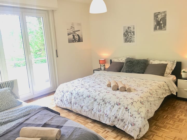 Beautiful apartment Lausanne, parking, wifi