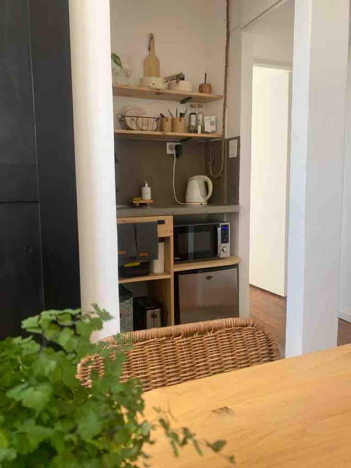 Furnished one-bedroom apartment in San Nicolás near Palacio de Justicia