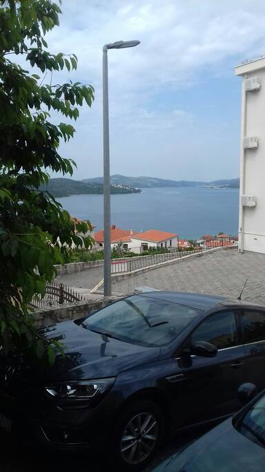 view from apartment balcony!!