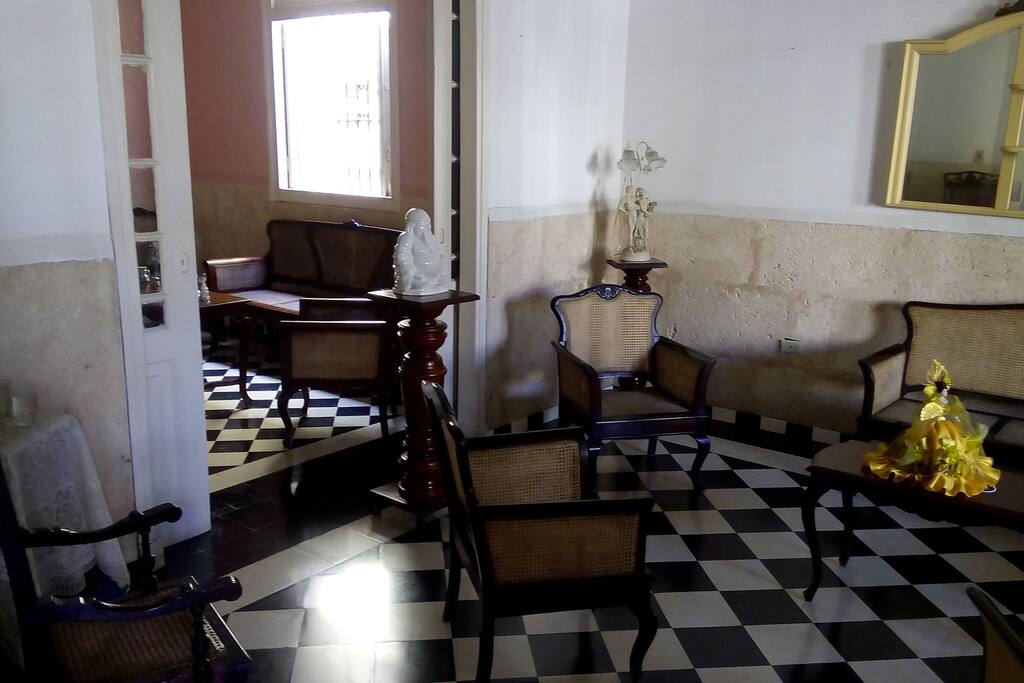 saleta de la casa, espacio comun
