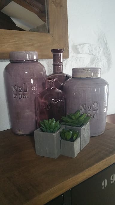 une décoration personnalisée