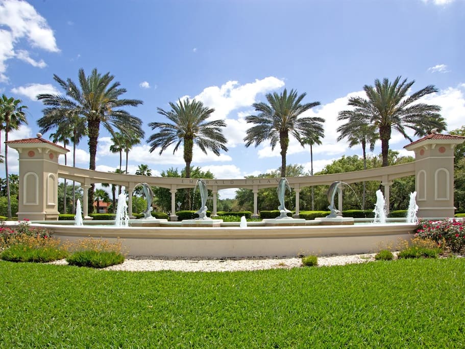 Emerald Island entrance