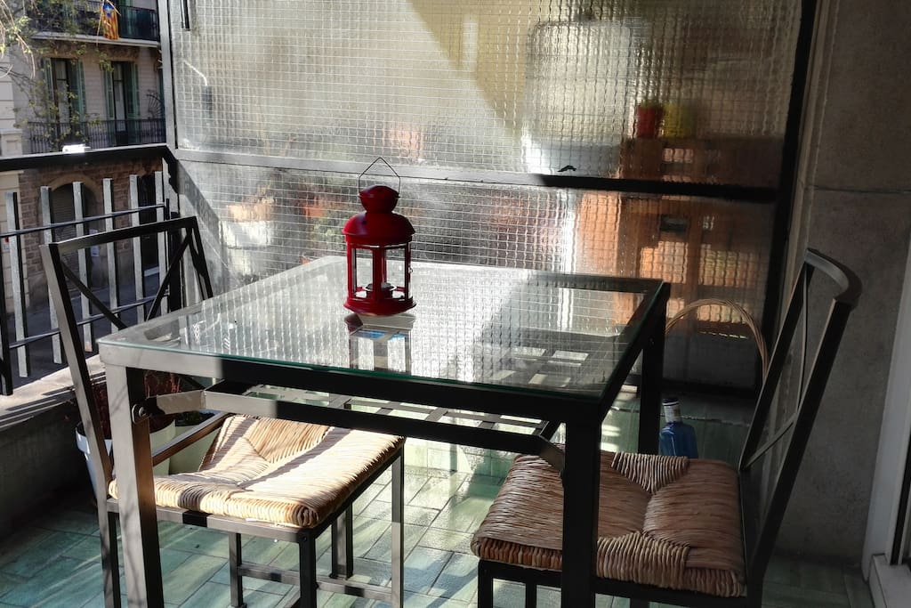 Coffee break on the terrace, or late drink maybe...