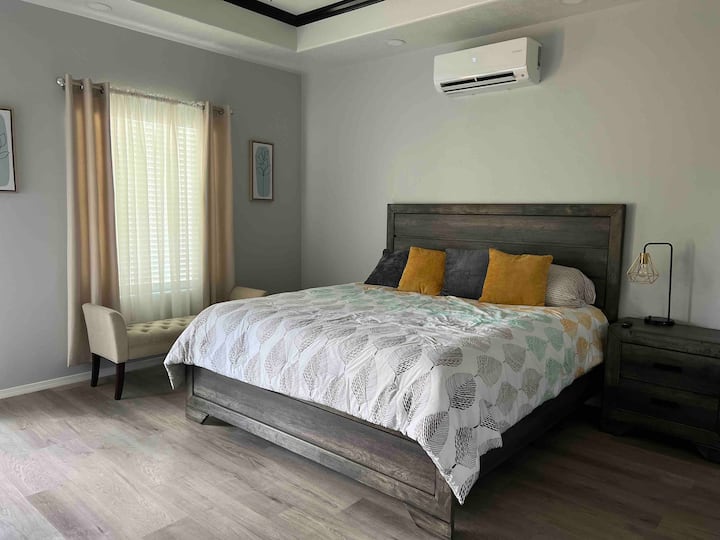 Chambre principale  
Lit king size