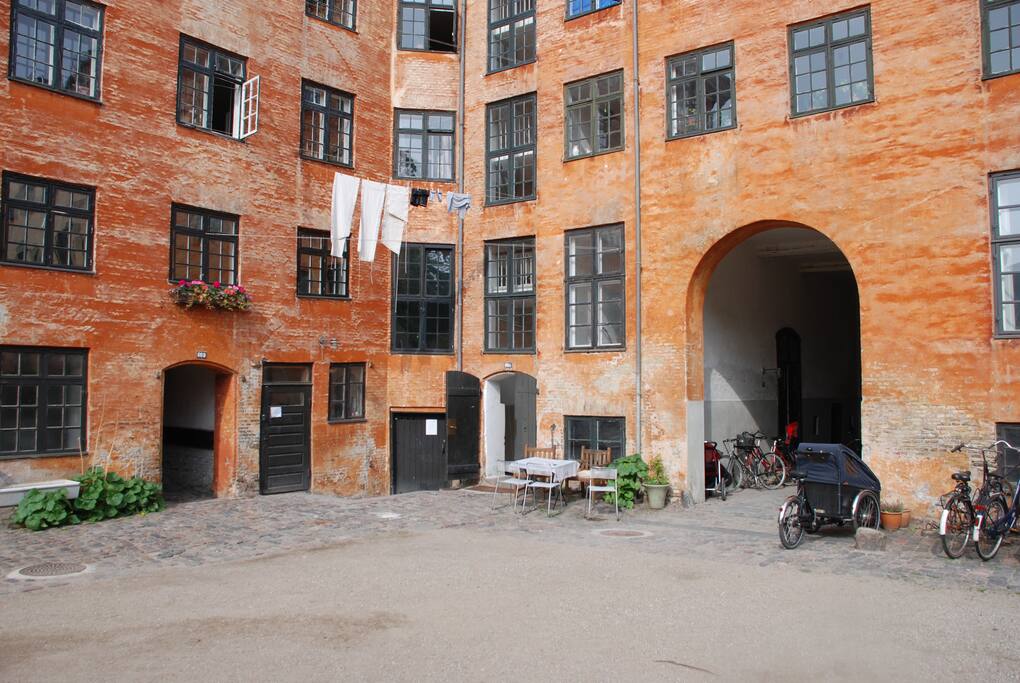 The building