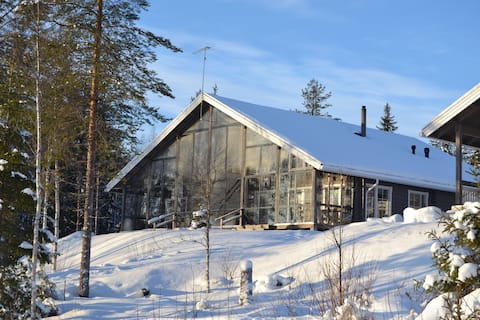 Aurinko-Saaga 2 semi-detached apartments by the lake