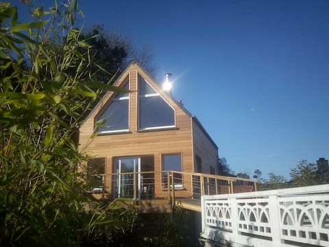 Between land and sea...