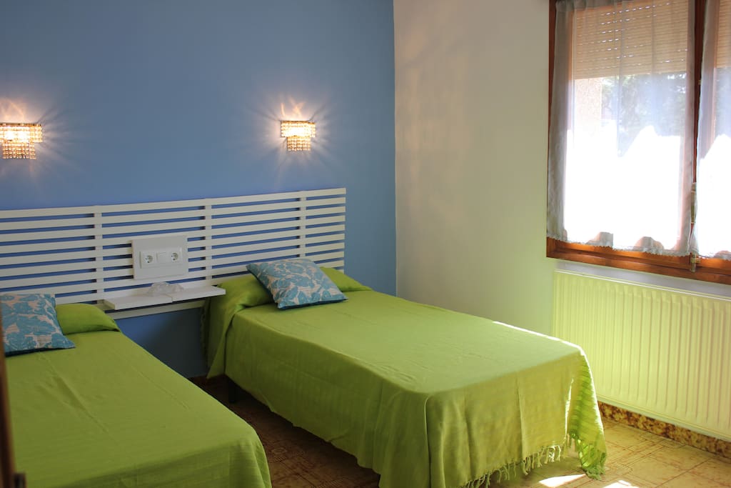 Dormitorio 2 camas individuales