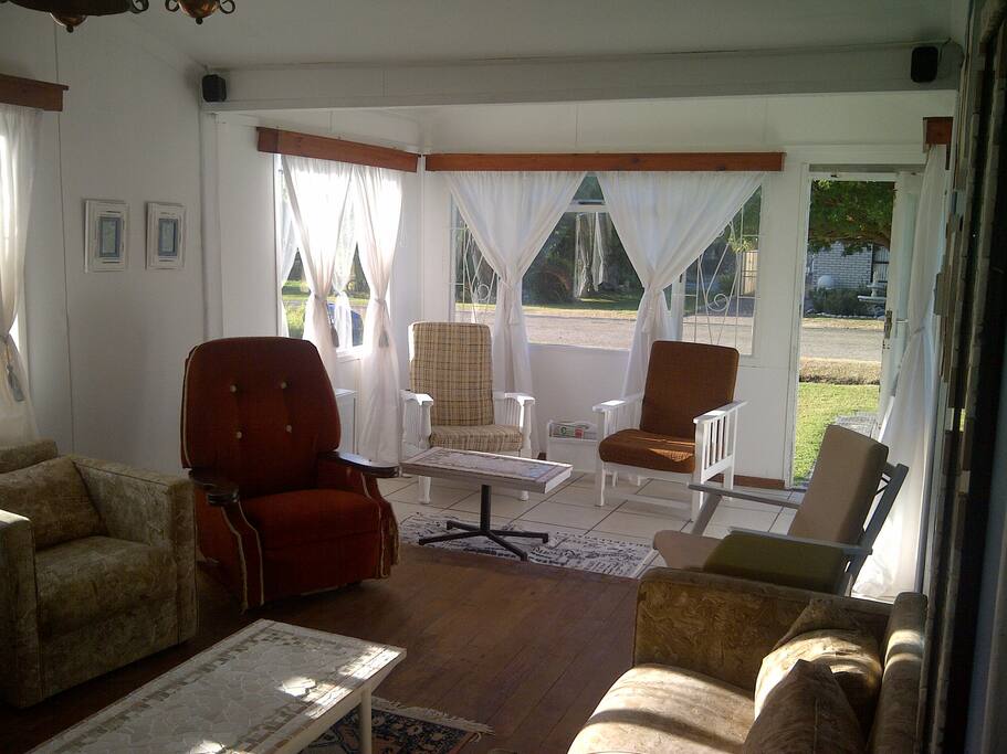 Sunroom for morning coffee