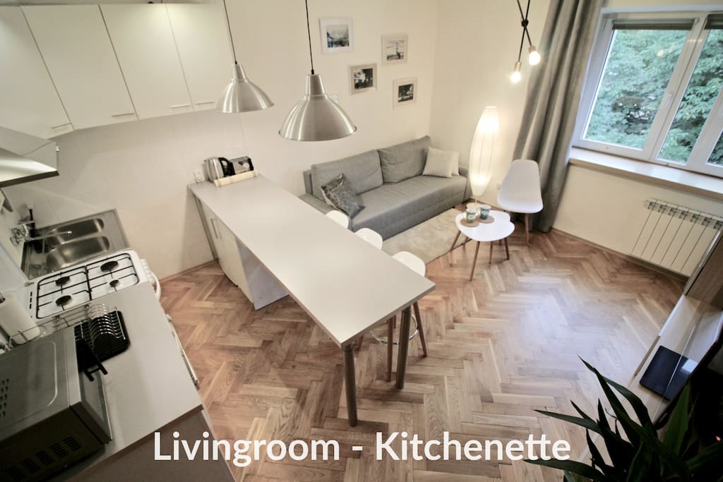 Livingroom - Kitchenette